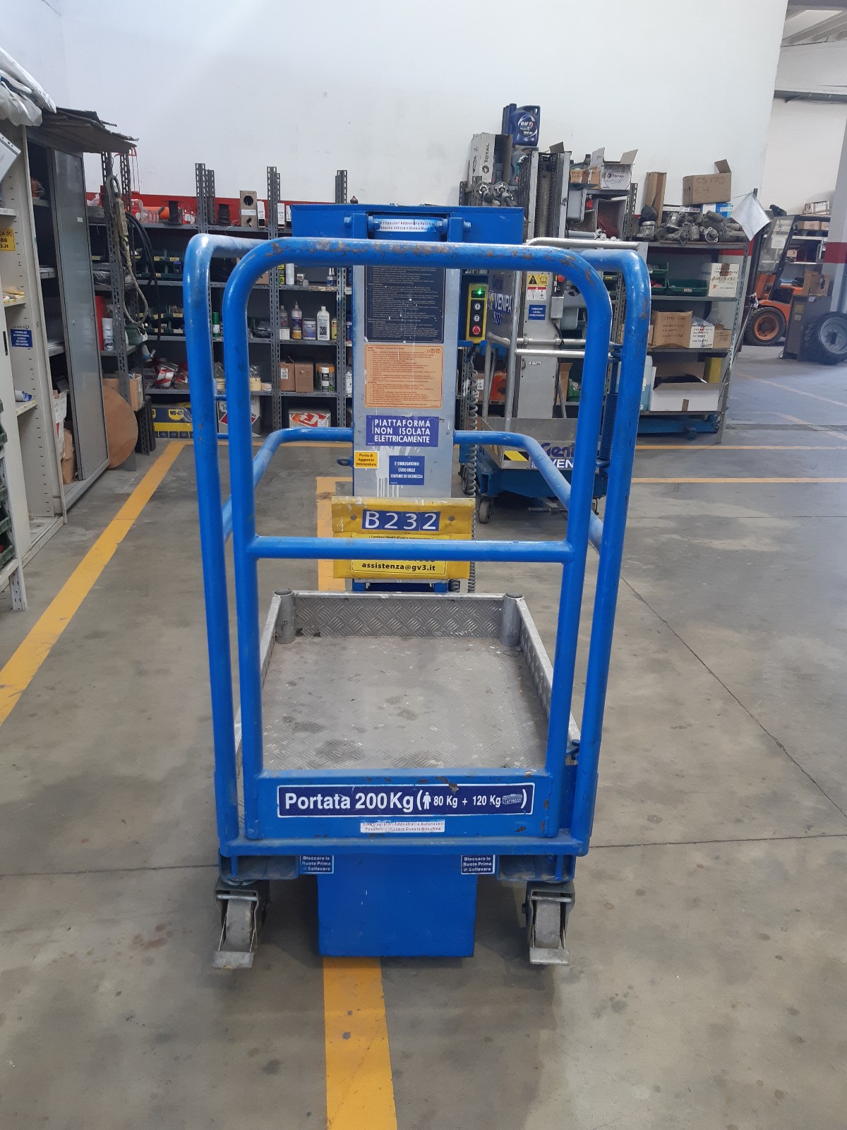 VERTICALE ELETTRICA MANUALE 11 M